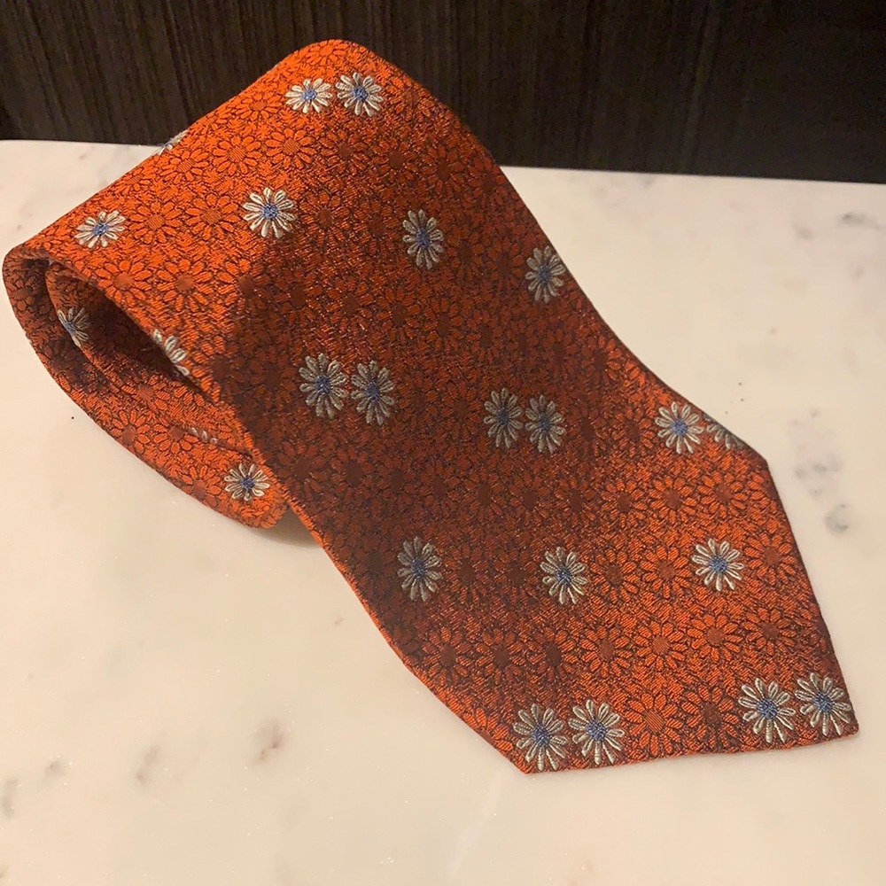Hickey Freeman 100% Silk Tie